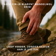 Voetenwol - Antidruk-wol 100 gram - 100% natuurlijke wol - Wandel wol voor voeten