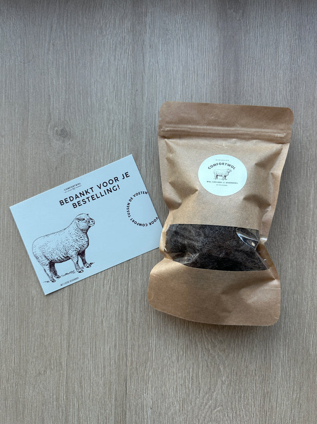 Voetenwol - Antidruk-wol 60 gram - 100% natuurlijke wol - Wandel wol voor voeten