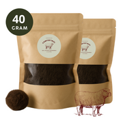 Voetenwol - Antidruk-wol 40 gram - 100% natuurlijke wol - Wandel wol voor voeten
