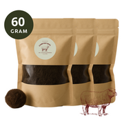Voetenwol - Antidruk-wol 60 gram - 100% natuurlijke wol - Wandel wol voor voeten
